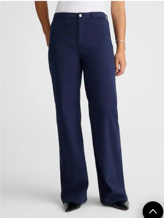Madewell Pants - Madewell
Wide-Leg Pants in Navy